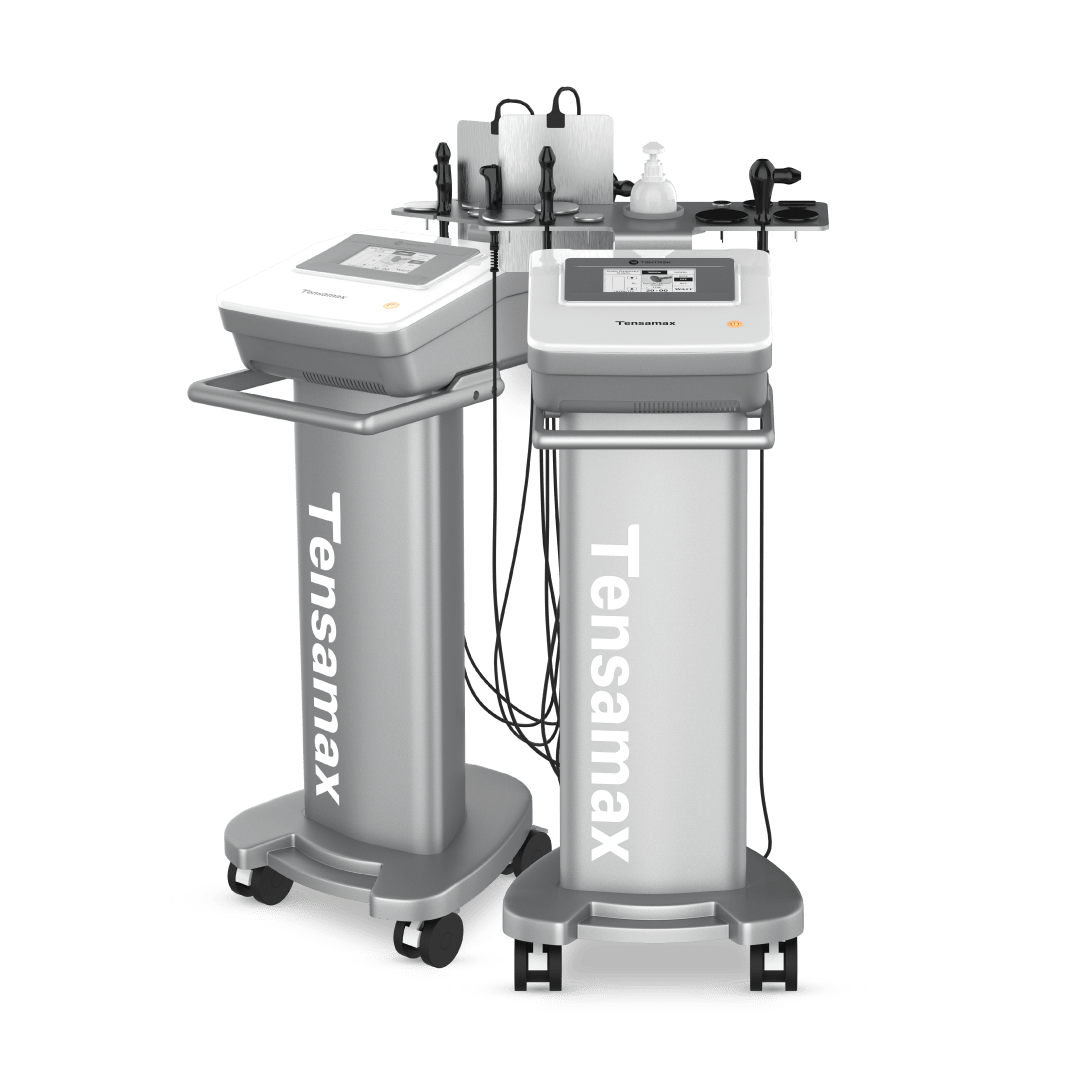 Máquina Tensamax para masajes de presoterapia y recuperación postoperatoria